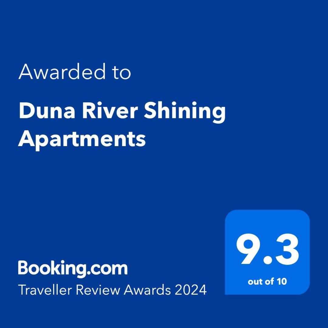Duna River Shining Apartments Budapeste Exterior foto